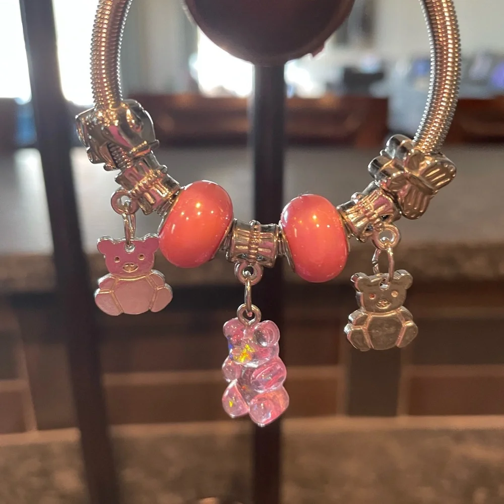 Girl’s Bracelets 2 Gummy Bear - NEW Great for Easter Basket🐰